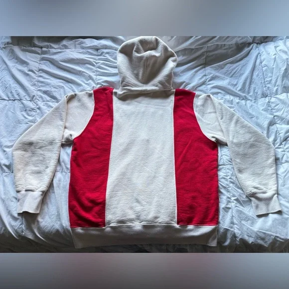 Supreme Paneled Arc Hooded Sweatshirt 'Natural'